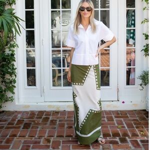 NWT Julia Amory Starry Night Moss Pareo